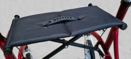 Euro Rollator X Fold Low Padded Seat 10” Front Castor