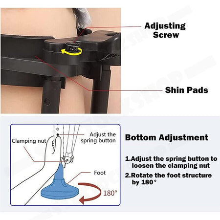 Knee Walker Hands Free Crutch Mobility Knee Scooter