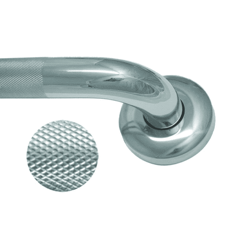 Satin Stainless Steel Grab Rail - Emobility Shop