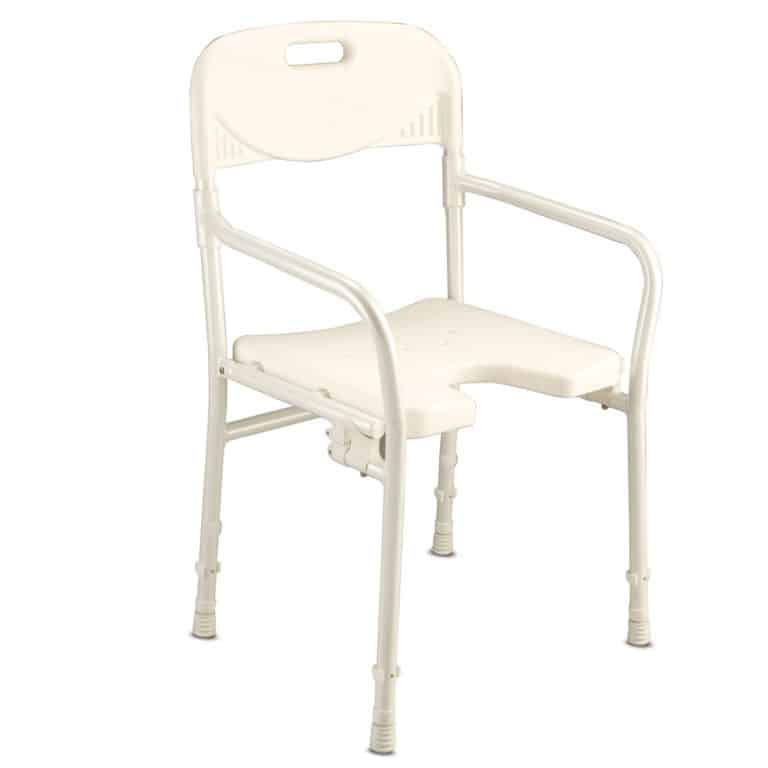 Folding Height Adjustable Shower Chair | EmobilityShop