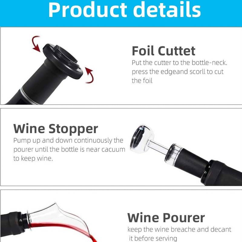 Automatic Corkscrew Wine Bottle Opener