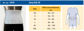 OttoBock Dosi EQ Back Support SI Brace