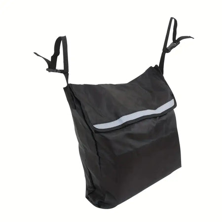 18′ x 16′ Black Wheelchair Bag W/ Ref Stripe