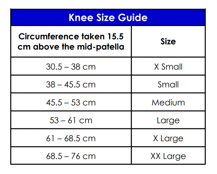 Air-X Pace Knee Short & Long Knee Joint Support