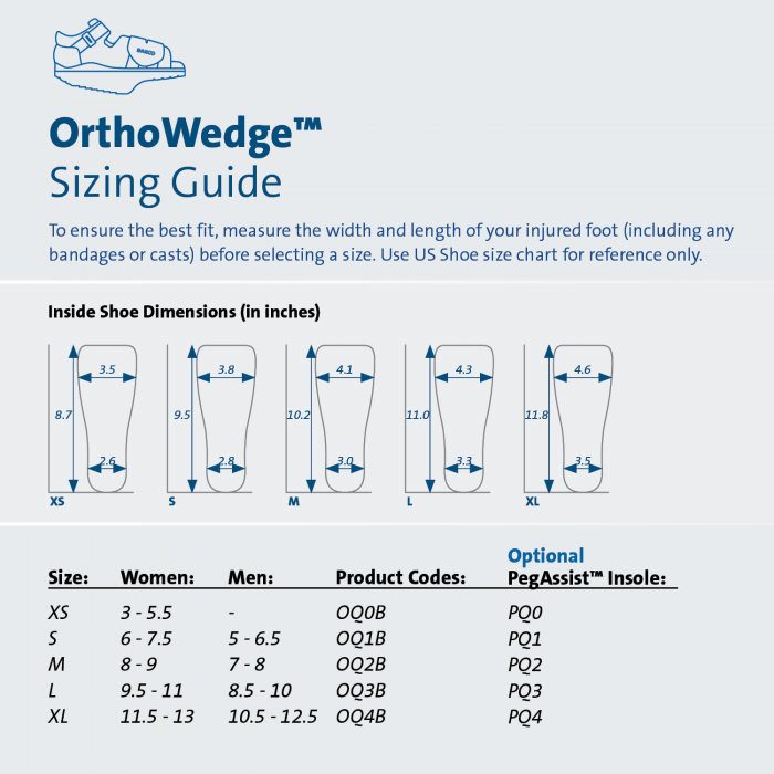 DARCO Ortho Wedge Shoe