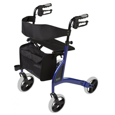 Alpha 438s Lightweight X-Frame Rollator 21" Seat Height