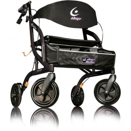 Airgo® eXcursion Rollator XWD Black Pearl Bariatric Wheeled Walker