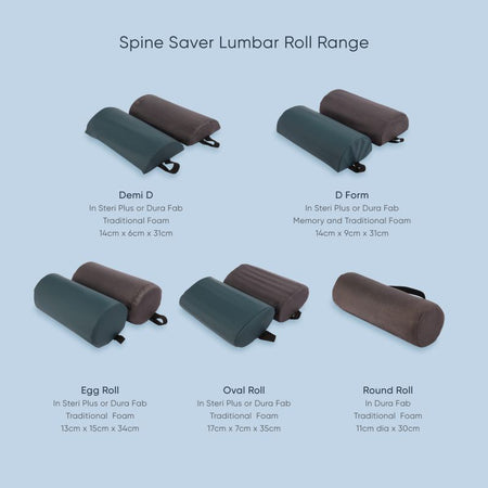 Spine Saver Lumbar Roll Cushion Cover Only