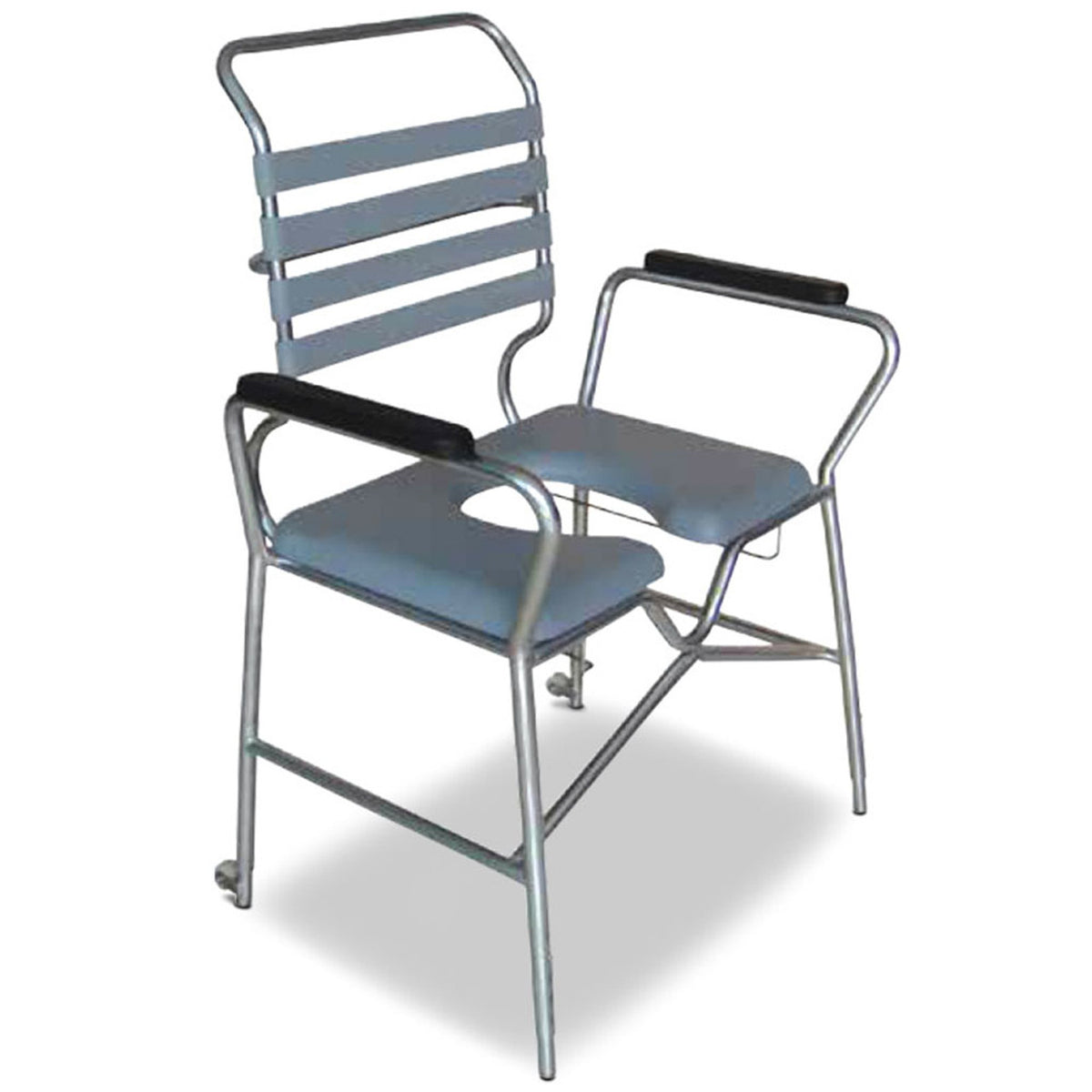 Stainless steel frame Shower Chair With Arms