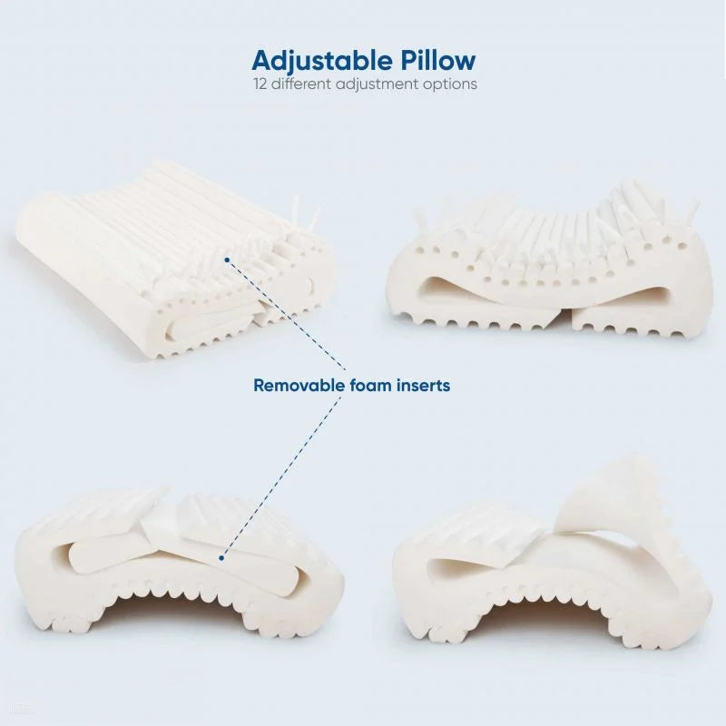 Complete Sleeprrr Plus Adjustable Memory Foam Pillow Medium Version