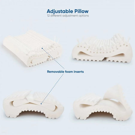 Complete Sleeprrr Plus Adjustable Memory Foam Pillow Medium Version