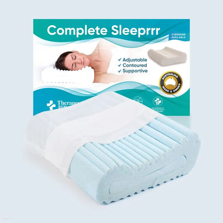 Complete Sleeprrr Gel Infused Adjustable Memory Foam Pillow Extra Soft Version