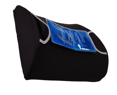 Contoured Back Support with Removable Gel Pad