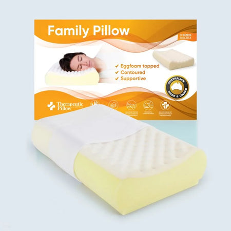 Family Pillow Eggfoam Topped Contour Pillow