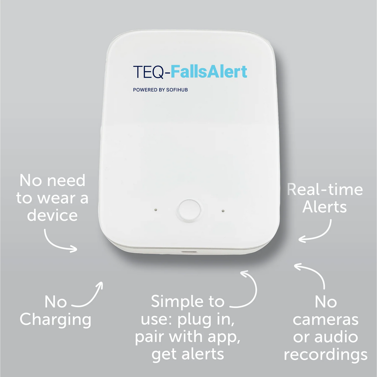 TEQ FallsAlert  Automatic fall detection radar for peace of mind