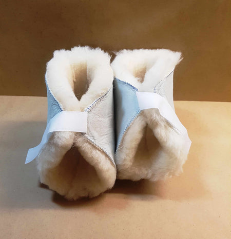 Medical Sheepskin Heel and Elbow Pad Pair Unisex