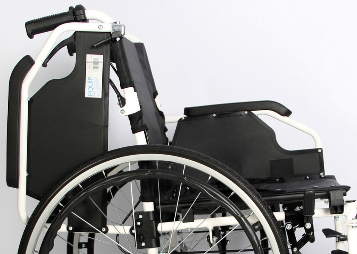 Deluxe Lightweight Aluminium Wheelchair Self Propelled 46cm