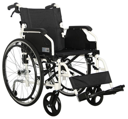 Deluxe Lightweight Aluminium Wheelchair Self Propelled 46cm