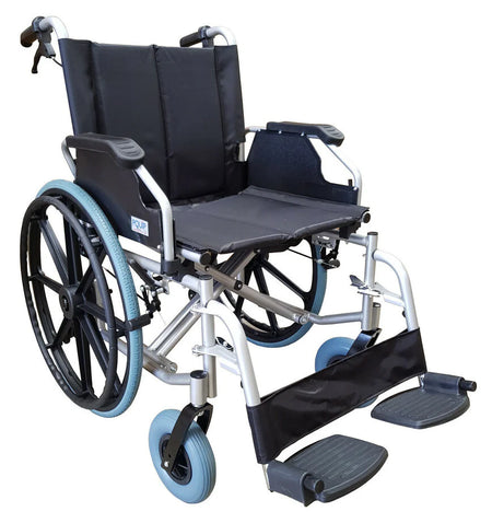 180kg Heavy Duty Lite Steel Wheelchair
