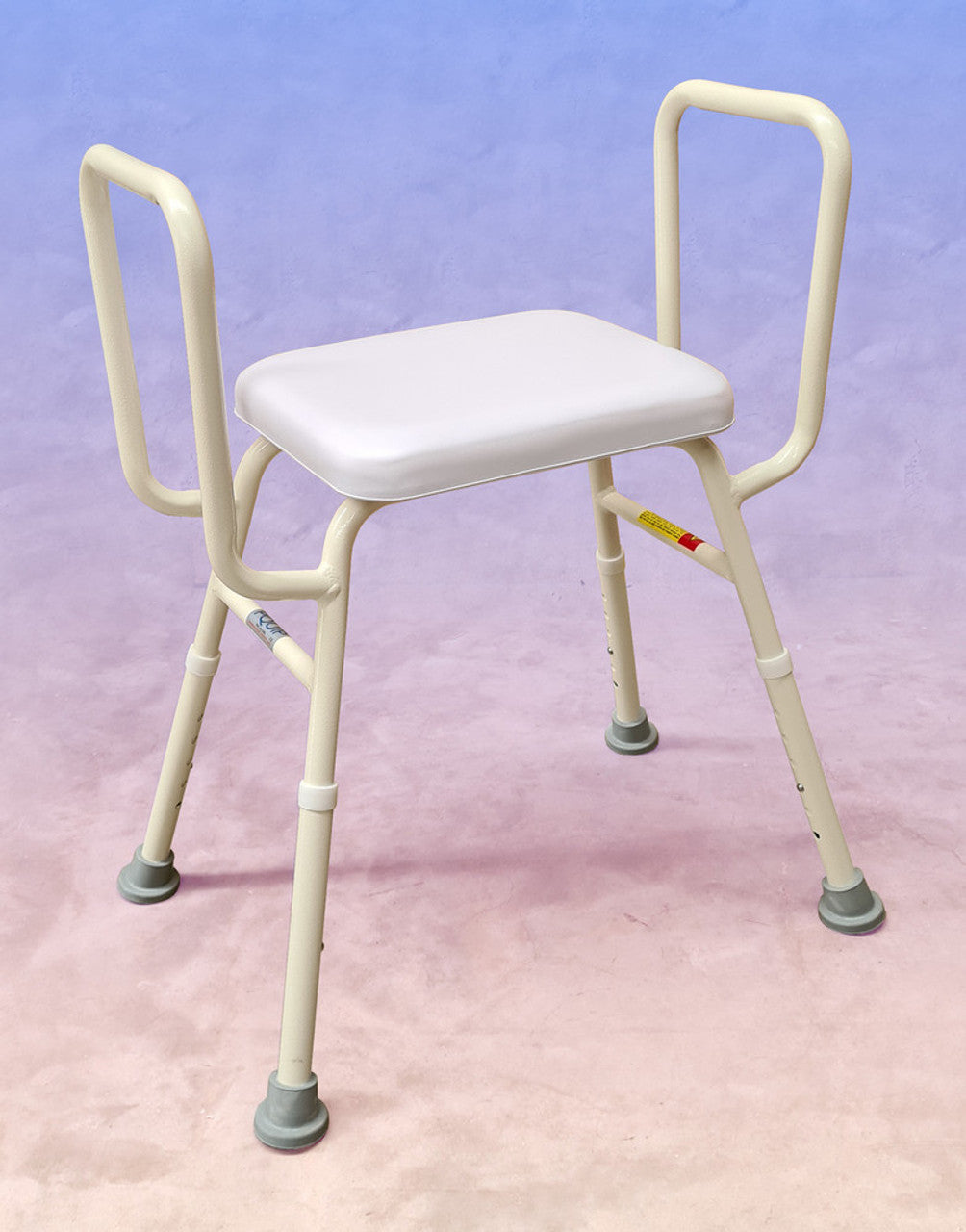 Heavy Duty Aluminium Padded Shower Stool