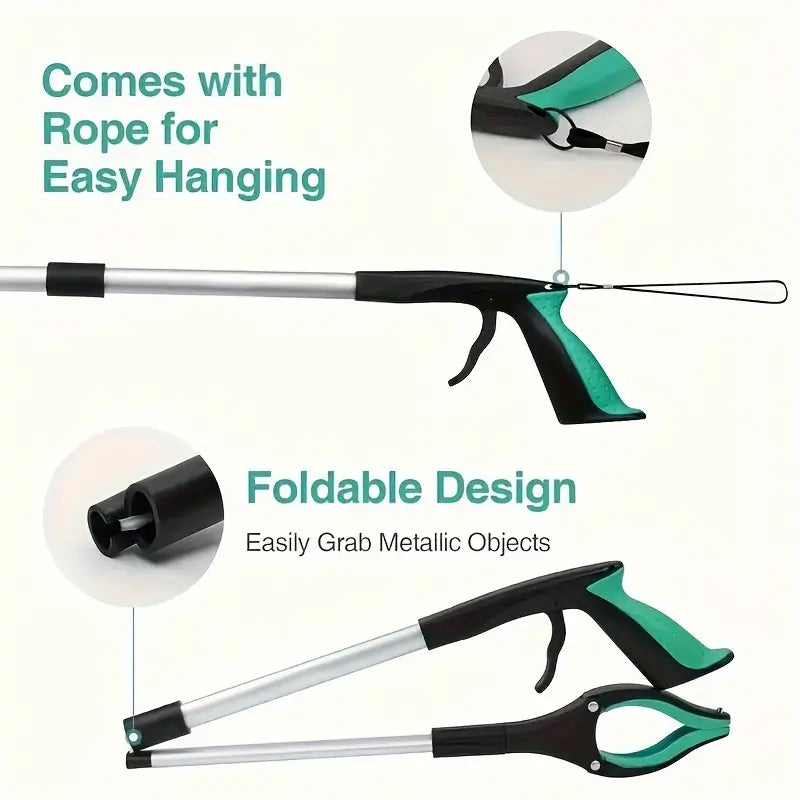 Premium Foldable Grabbing Tool GREEN