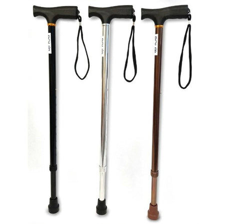 Soft Grip T Shape Handle Walking Stick