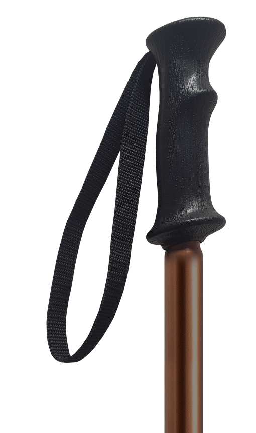 Single Folding Hiking Walking Pole Stick