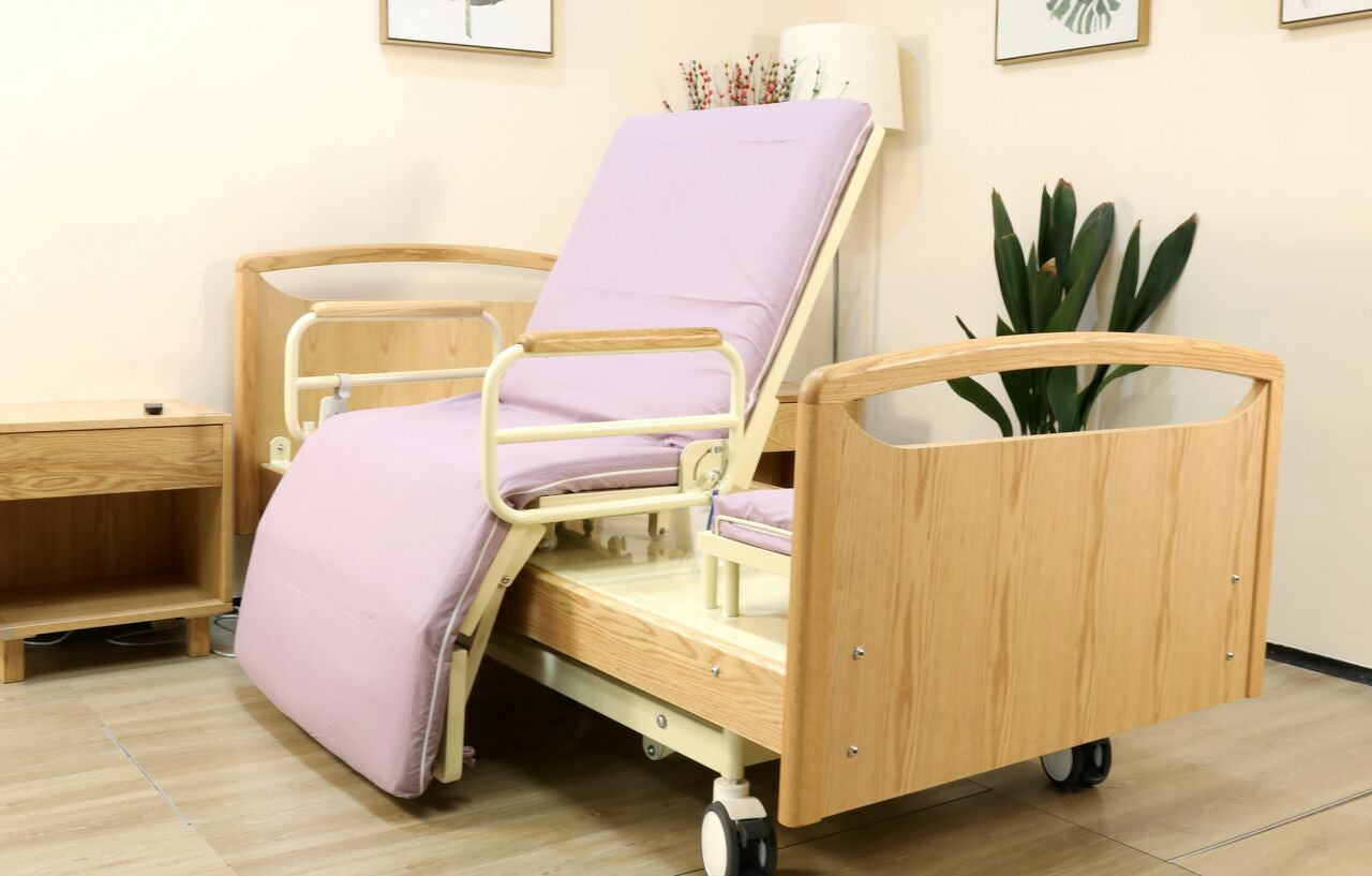 Safe Stand Rotating Bed