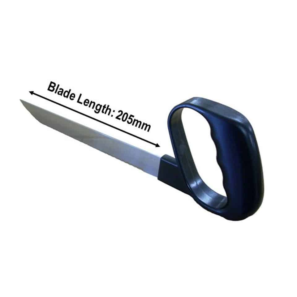 Contoured Handle Kitchen Knife Slicing Knife