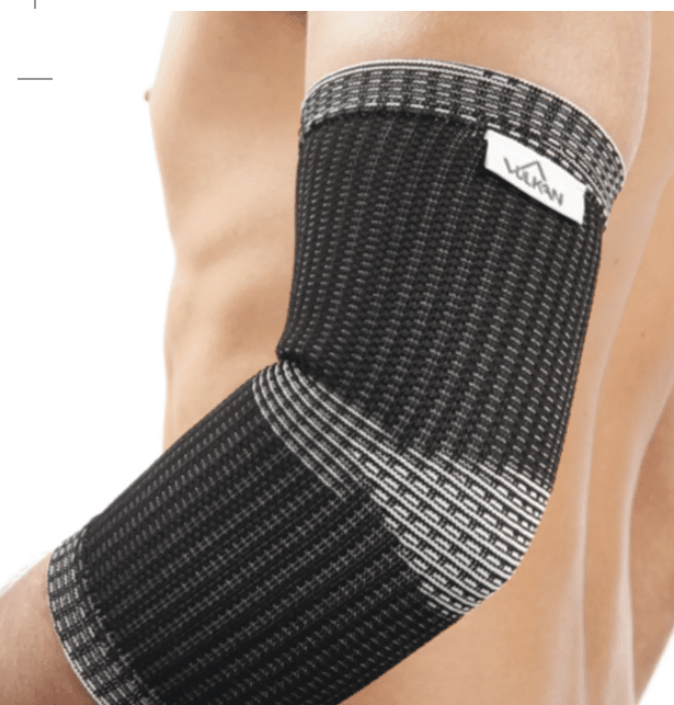 Vulkan Advanced Elastic Elbow Support Black