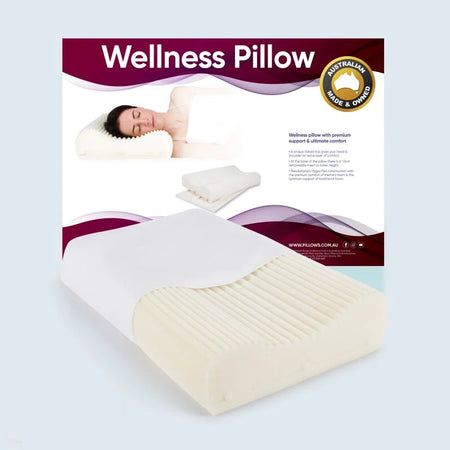 Wellness Contoured Foam Premium Support Pillow