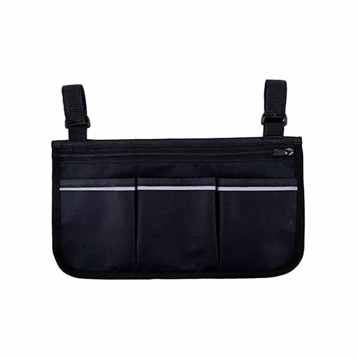 Wheelchair Side Multifunctional Armrest Organiser Bag