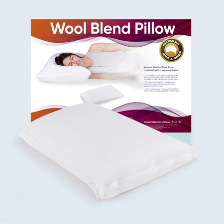 TheraMed Merino Wool Blend Pillow