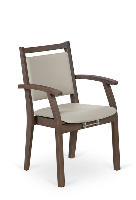 Easy Up 2LiftU Lift Up 48cm Wide Ash Wood Dining Chair