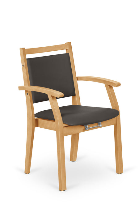 Easy Up 2LiftU Lift Up 48cm Wide Beech Wood Dining Chair