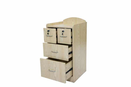 Bedside Cabinet with lockable drawers