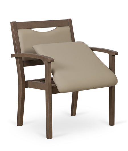 Easy Up 2LiftU Lift Up 68cm Extra  Wide Wood Dining Chair