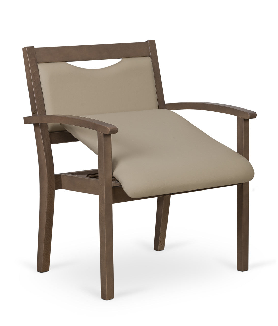 Easy Up 2LiftU Lift Up 68cm Extra  Wide Wood Dining Chair