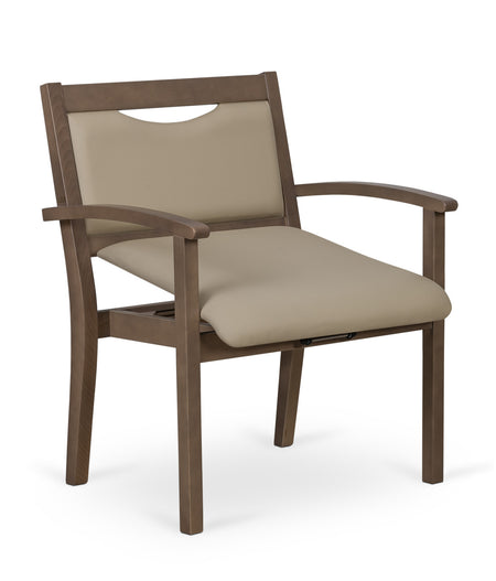 Easy Up 2LiftU Lift Up 68cm Extra  Wide Wood Dining Chair