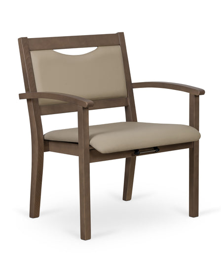 Easy Up 2LiftU Lift Up 68cm Extra  Wide Wood Dining Chair