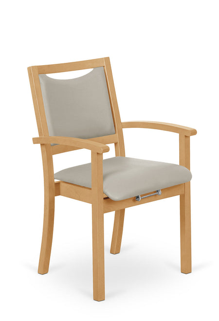 Easy Up 2LiftU Lift Up 68cm Extra  Wide Wood Dining Chair
