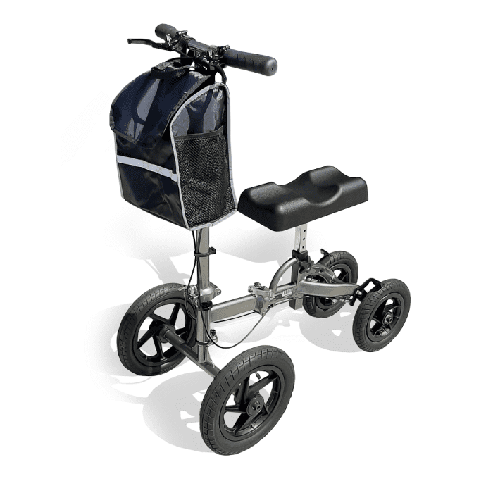 Comfort Ride All Terrain Knee Scooter with Pneumatic Tyres