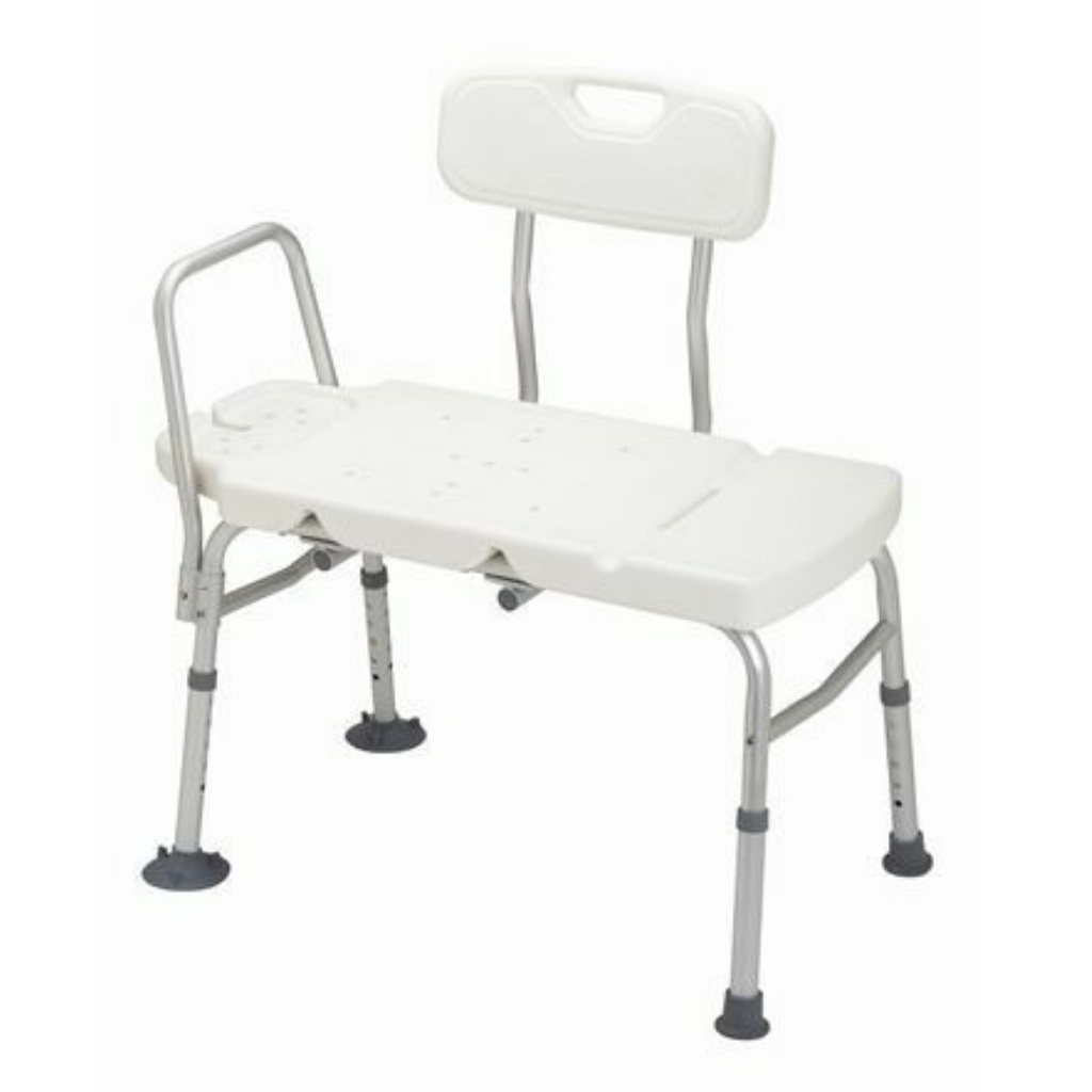 Bath Transfer Bench with Backrest - Emobility Shop