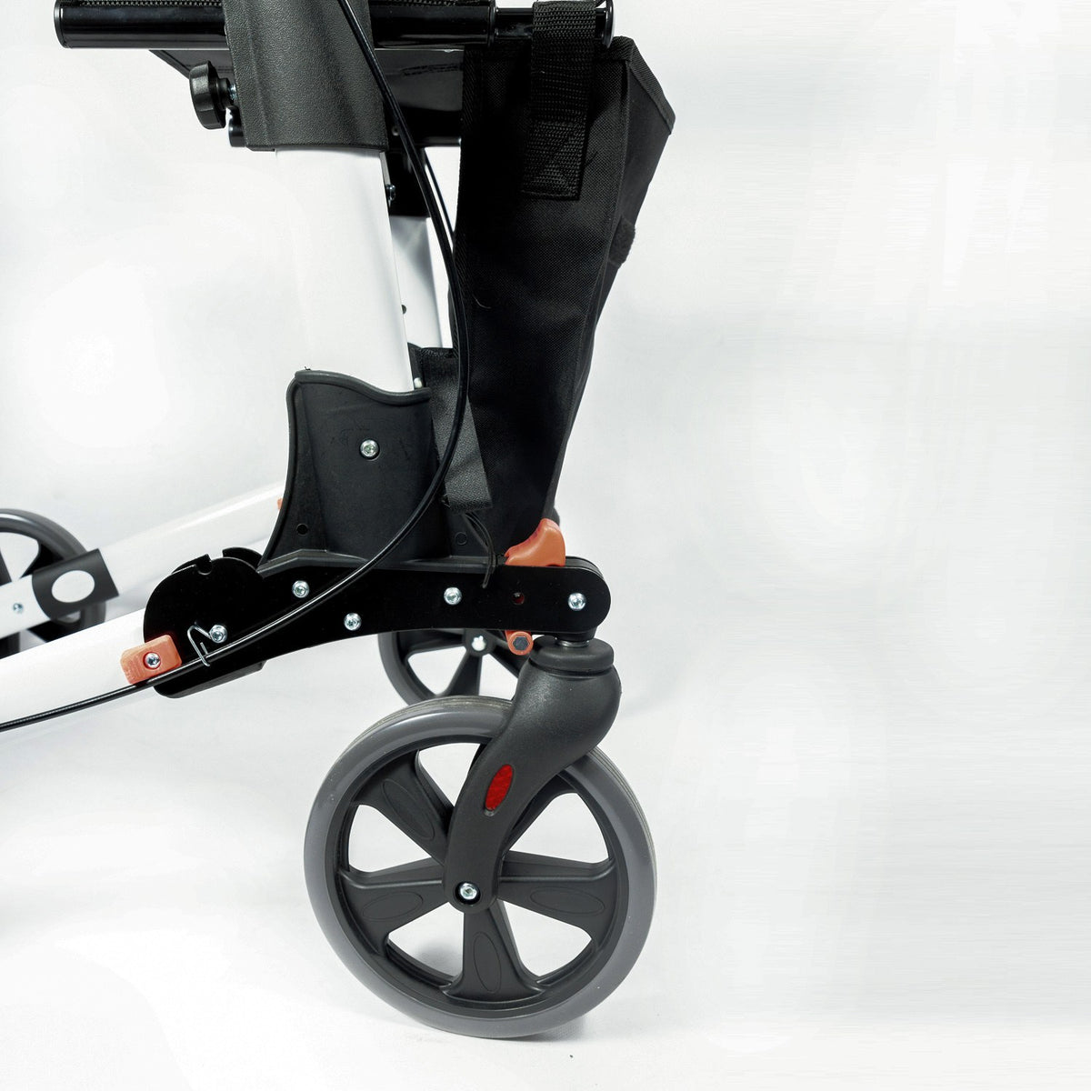 REDGUM Compact Side Folding Seat Walker Rollator - Emobility Shop