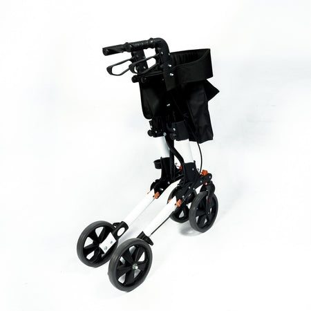 REDGUM Compact Side Folding Seat Walker Rollator - Emobility Shop