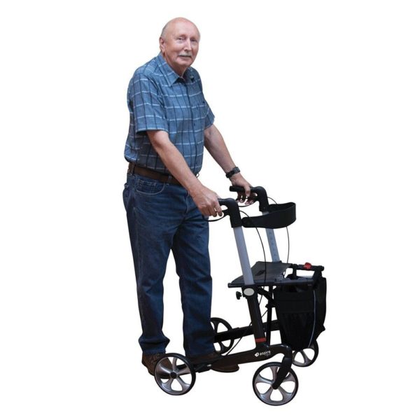 Aspire Vogue Carbon Fibre Super Lightweight Walker Rollator - Emobility Shop