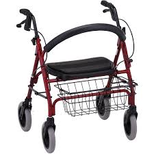 Powdercoated Aluminium Frame Mack Rollator 150kg - Emobility Shop