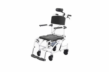 Tilt in Space Mobile Shower Commode Chair 
