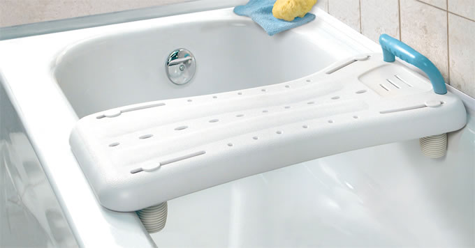 AquaSense Bath Transfer Board with Handles - Emobility Shop