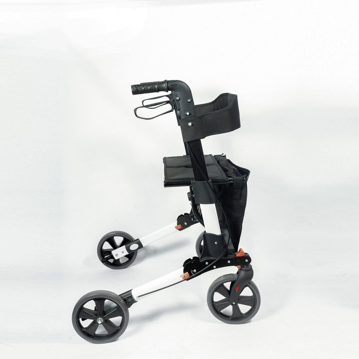 REDGUM Compact Side Folding Seat Walker Rollator - Emobility Shop